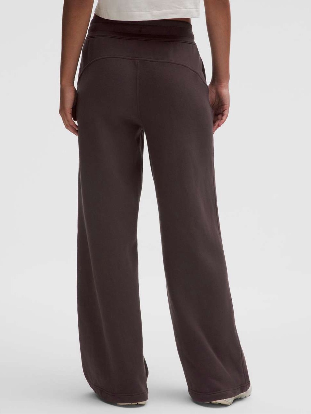 Lululemon Scuba Mid-Rise Wide-Leg Pant *TALL Sequoia small - Picture 2 of 8